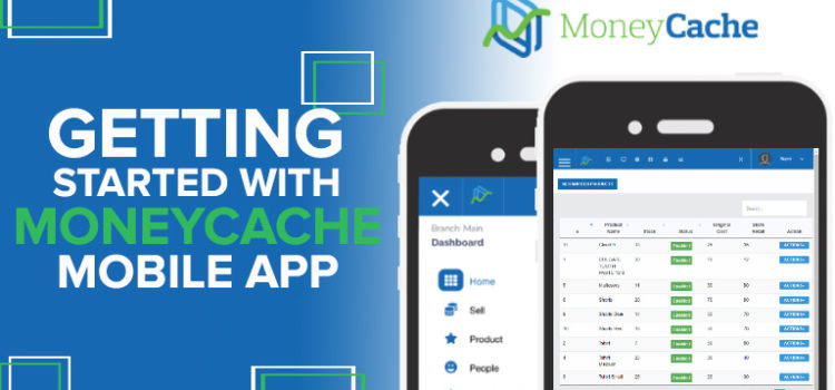 getting started with Moneycache Cloud Based POS System Mobile App