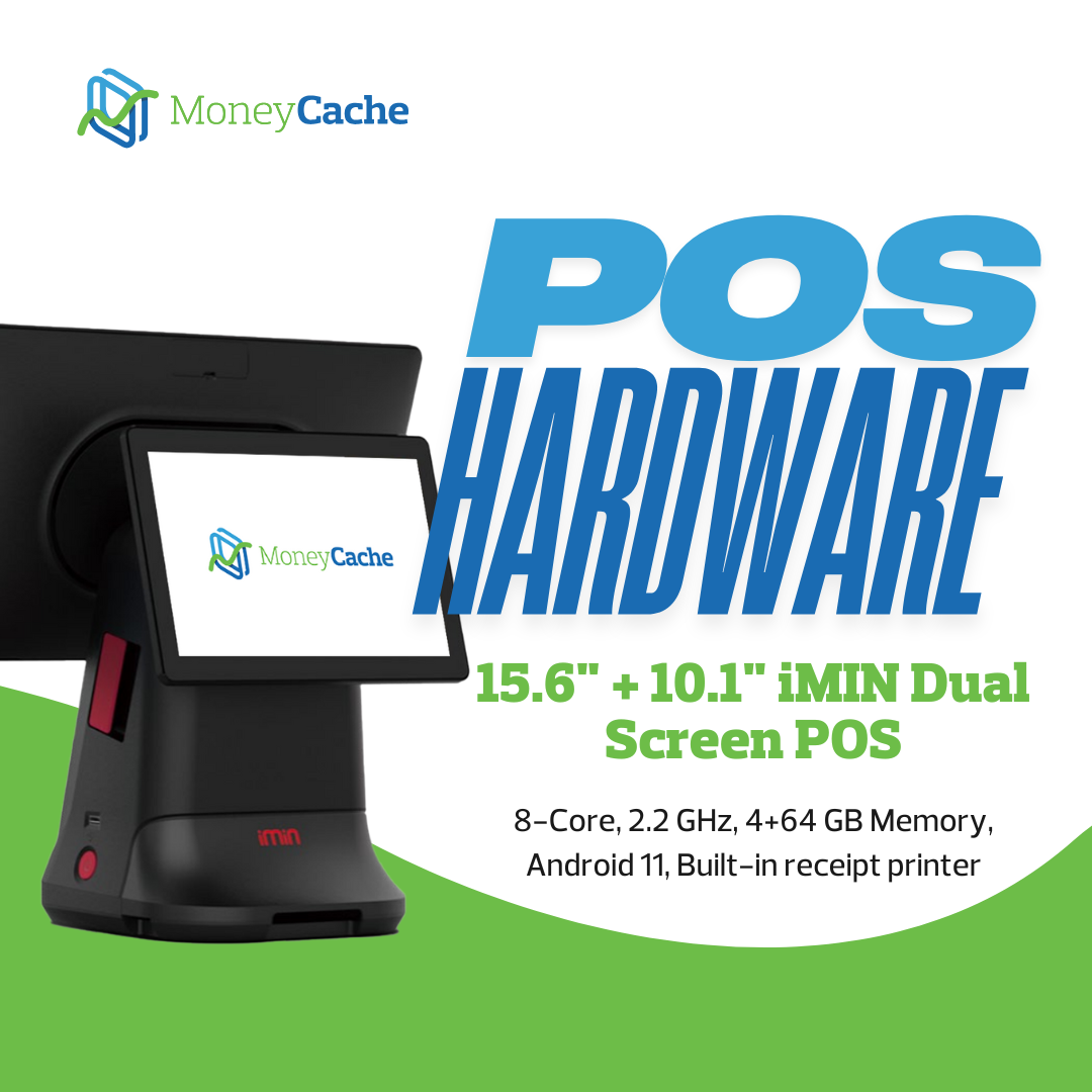iMIN Dual Screen POS 8-Core