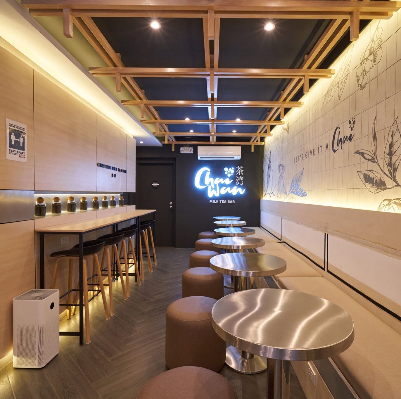 Milk Tea shop using MoneyCache POS